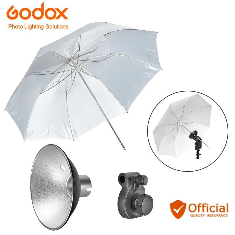 

Godox AD-S6 Umbrella-style Flash Diffuser Reflector +Folded Diffuser for Witstro Flash AD180 AD360 Photography Accessories
