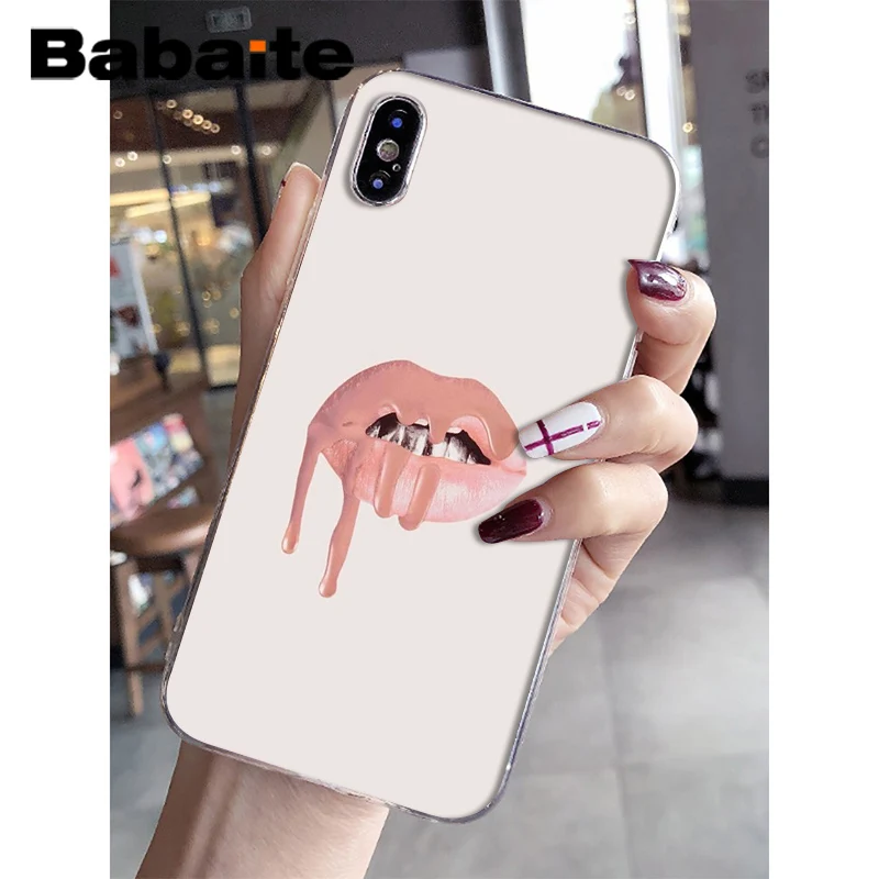 Girly Pink lips fashion newly pattern