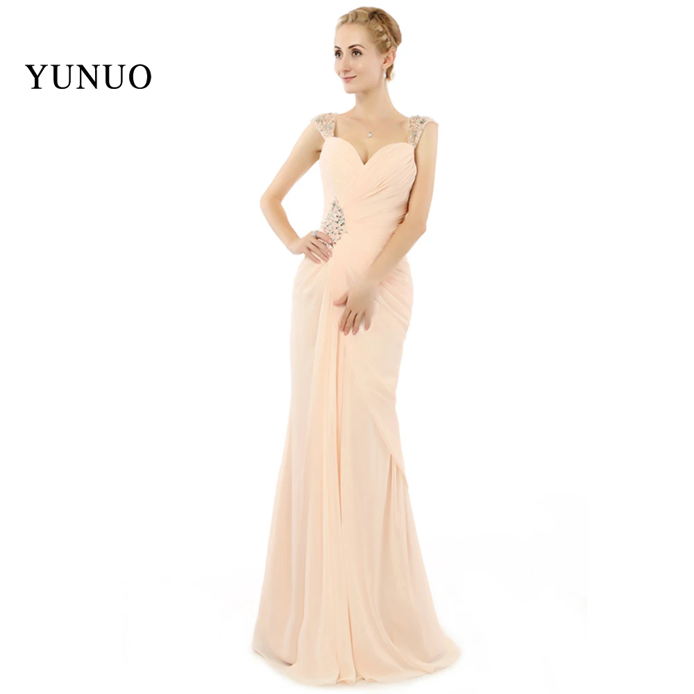 khaki evening gown