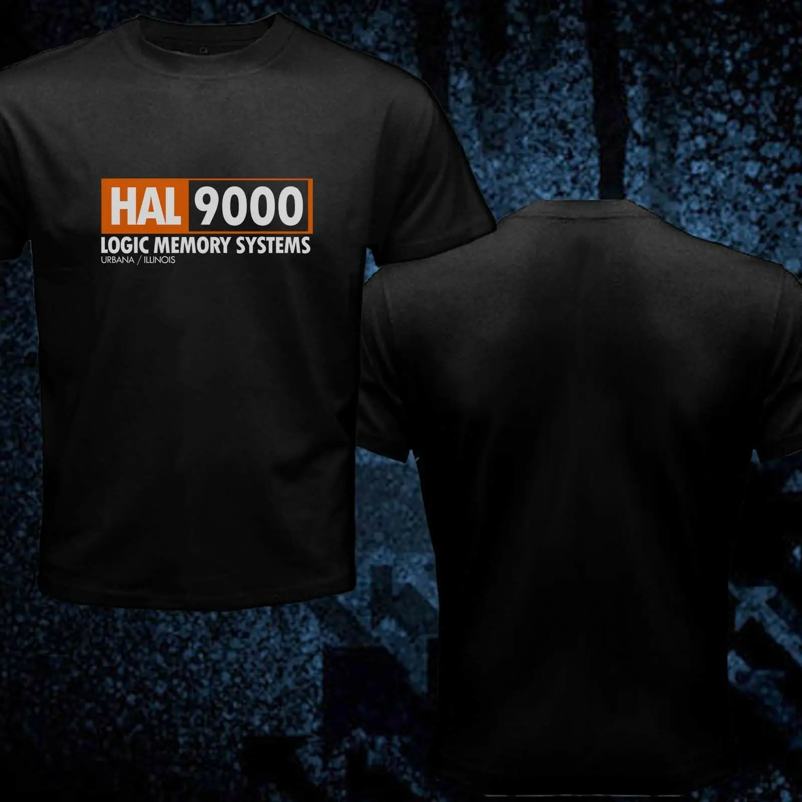 

Hal 9000 Logic Memory System Inspired By 2001: A Space Odyssey Black Men Designer Clothes O-Neck Style Hip-Hop Tops Tees Shirts