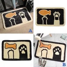 3d коврики для спальни, Мультяшные животные, коврики для ванной комнаты, водопоглощающий Противоскользящий коврик, Tapis Enfant Chambre