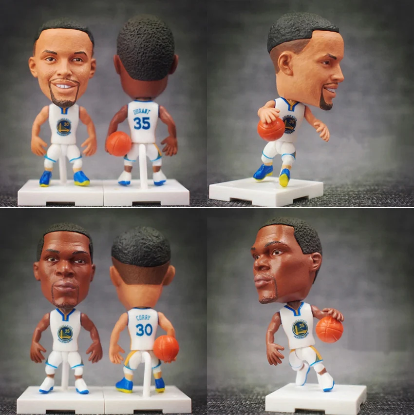 

New KODOTO SoccerWe Stephen Curry Kevin Durant movable moving Basketball player star display collection dolls toys