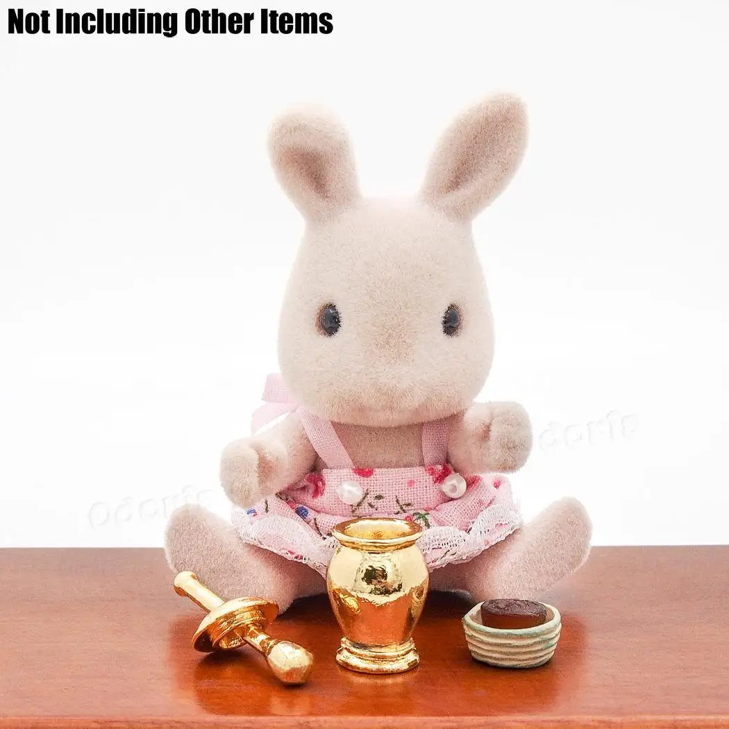 Odoria 1:12 Miniature Mortar and Pestle Spice Herb Grinder Dollhouse Kitchen Accessories - Image 6