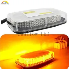 DC12V 240 LED Red Yellow Blue car Vehicle Police Warning light Magnetic Mounted Flashing Strobe Emergency Light Beacon Lamp