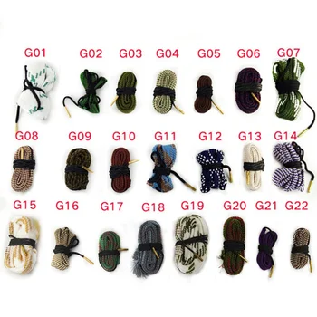 

Hunting Gun Bore Snake Cleaner .308 12GA 22 Cal.223 Cal.38 Cal& 5.56mm,7.62mm,12GA Rifle Barrel Calibre Snake Rope Rifle Clean