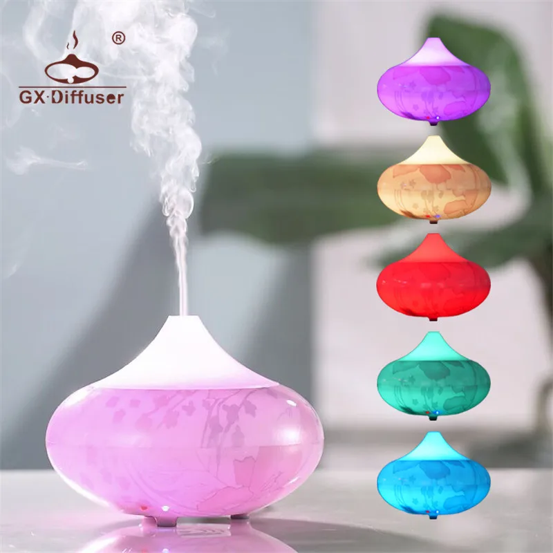 

GX.Diffuser 160ML Aroma Diffuser Electric Ultrasonic Essential Oil Air Diffuser Aromatherapy Aroma Diffuser Humidifier