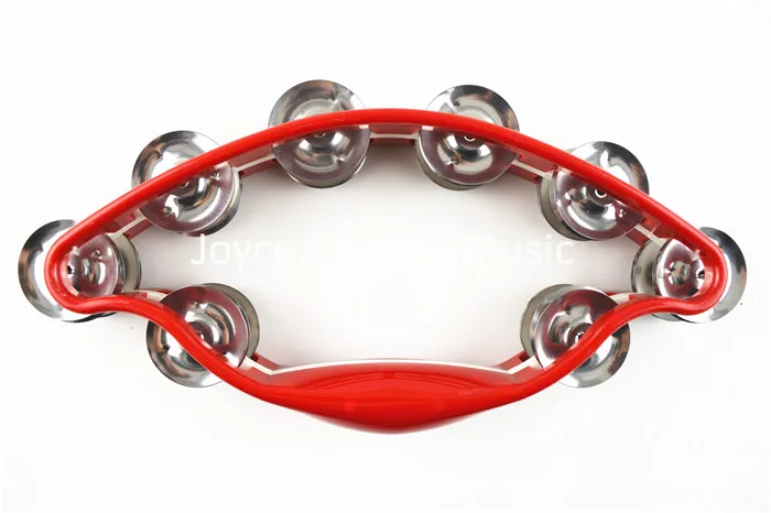 

Alice Butterfly Shape Tambourine Percussion Handbell Ring Tambourine Free Shipping