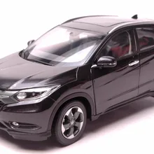 1:18 литая под давлением модель для Honda Vezel HR-V черный Внедорожник игрушечный автомобиль миниатюрная коллекция подарки HRV HR V