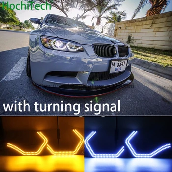 

white yellow turning signal Concept M4 Iconic Style LED Angel Eye for BMW 2 series M235i 220i 228i 218i M240i 230i 225i 2014-18