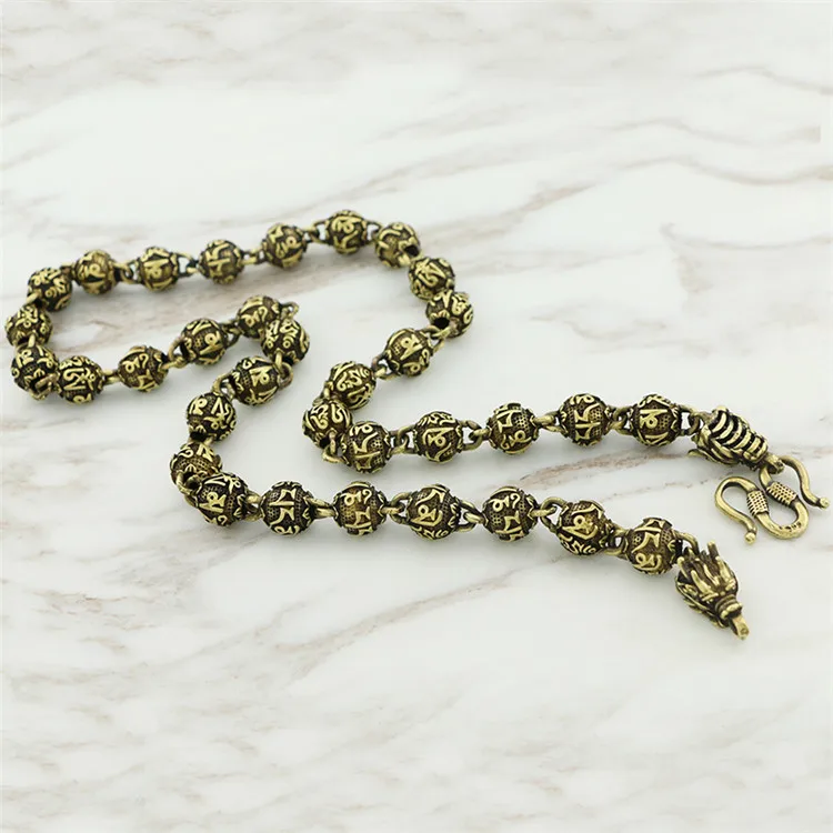 Mantra Beads Chains Necklace (4)