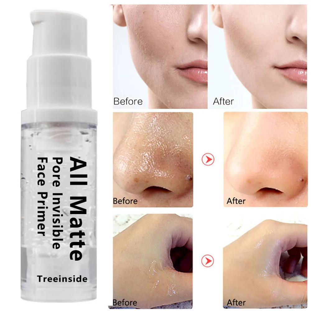 

Natural Blur Primer Soft Smooth Gel Textures Long Lasting Foundation Makeup last longer minimizes enlarged pores Fighting oil