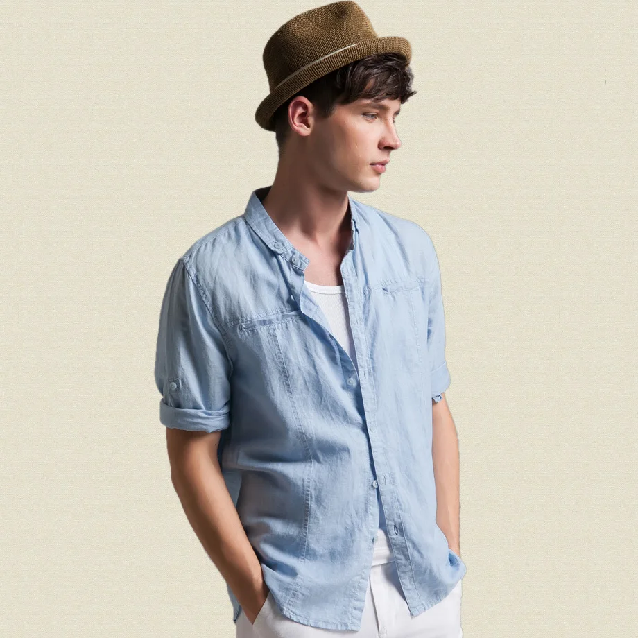Men's Summer Linen Dress