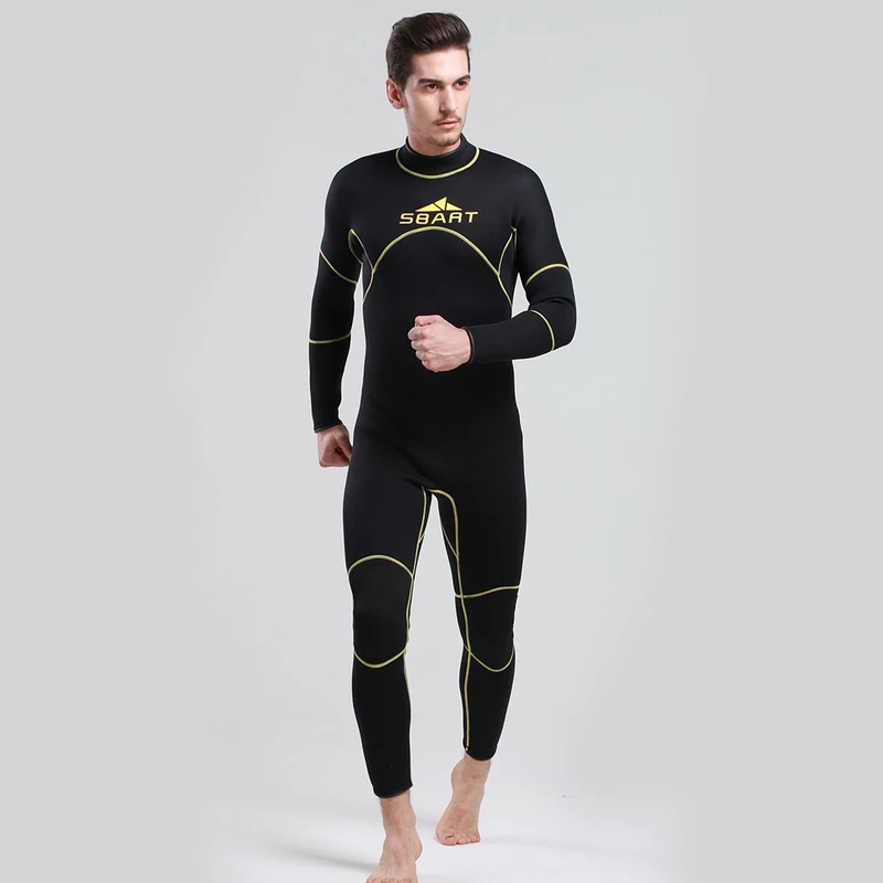 

H743 3MM Rubber Diving Suit Warm Winter Swimming Jellyfish Thicker Long-Sleeved Clothing Piece Swimsuit ,Man Wet Surfing Wet