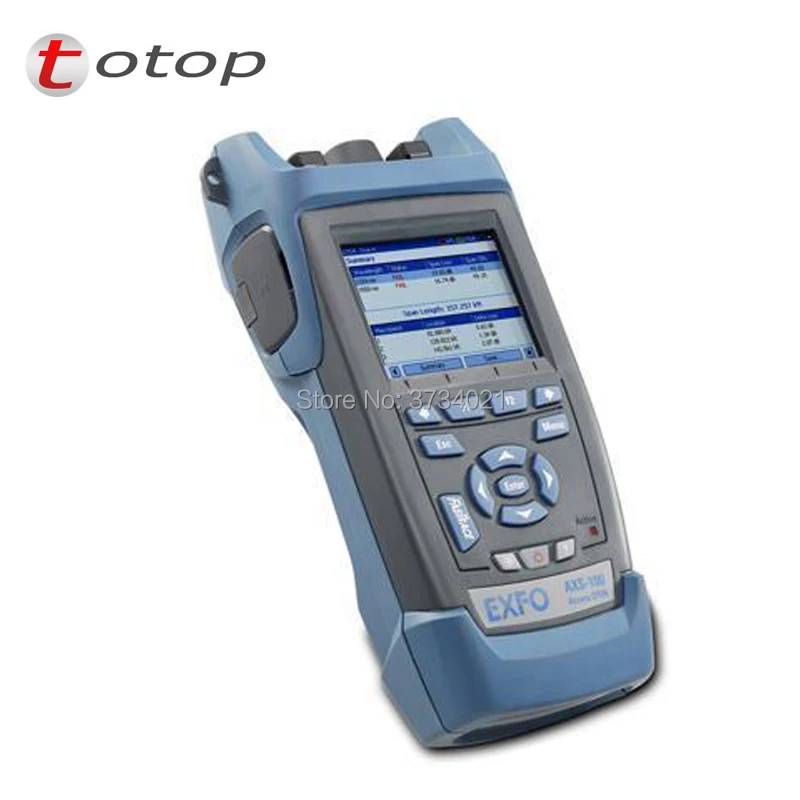 OTDR AXS-110-23B-04B 1310/1550nm 37/35dB интегрированный VFL Сенсорный экран оптический измеритель