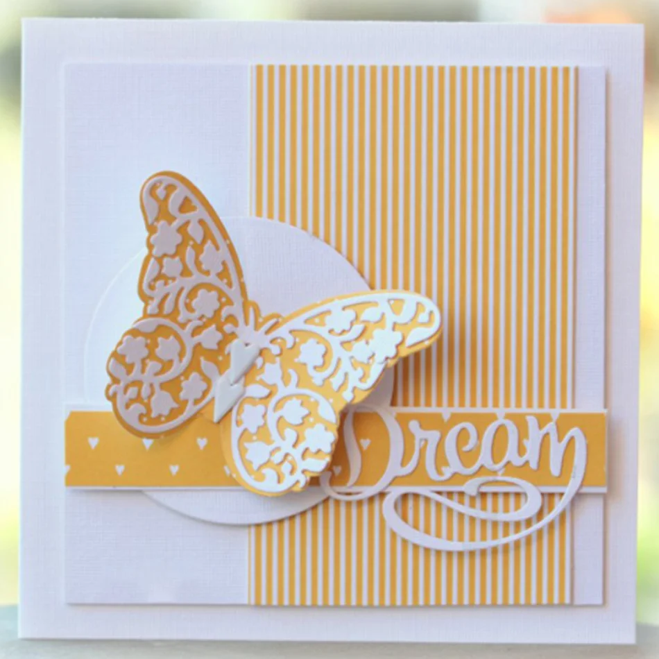 

Dies Animal Butterfly Metal Cutting Dies Dies Stencil Scrapbooking Dies Embossing Handcrafts Paper Card DIY Craft