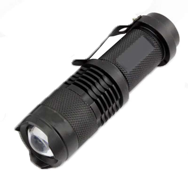 Q5 Z20 SK68C светодиодный Q5 и COB мини-фонарик Zoom алюминиевый фонарь с 4 режимами водонепроницаемости 14500 или AA аккумулятор для работы в кемпинге - Испускаемый цвет: Q5