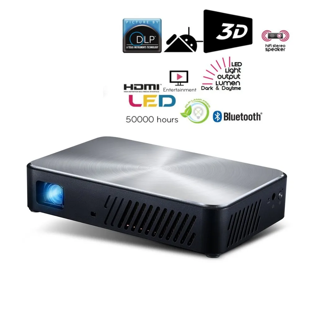 

Full HD Projector J10 for Android 6000mAH Battery 1920x1080P WIFI Bluetooth HDMI Portable MINI Projector