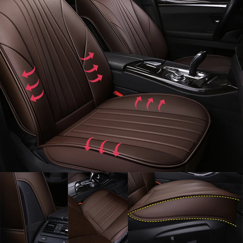 Кожаная экокожа HeXinYan для Skoda всех моделей octavia a7 a5 fabia kodiaq rapid yeti superb felicia auto