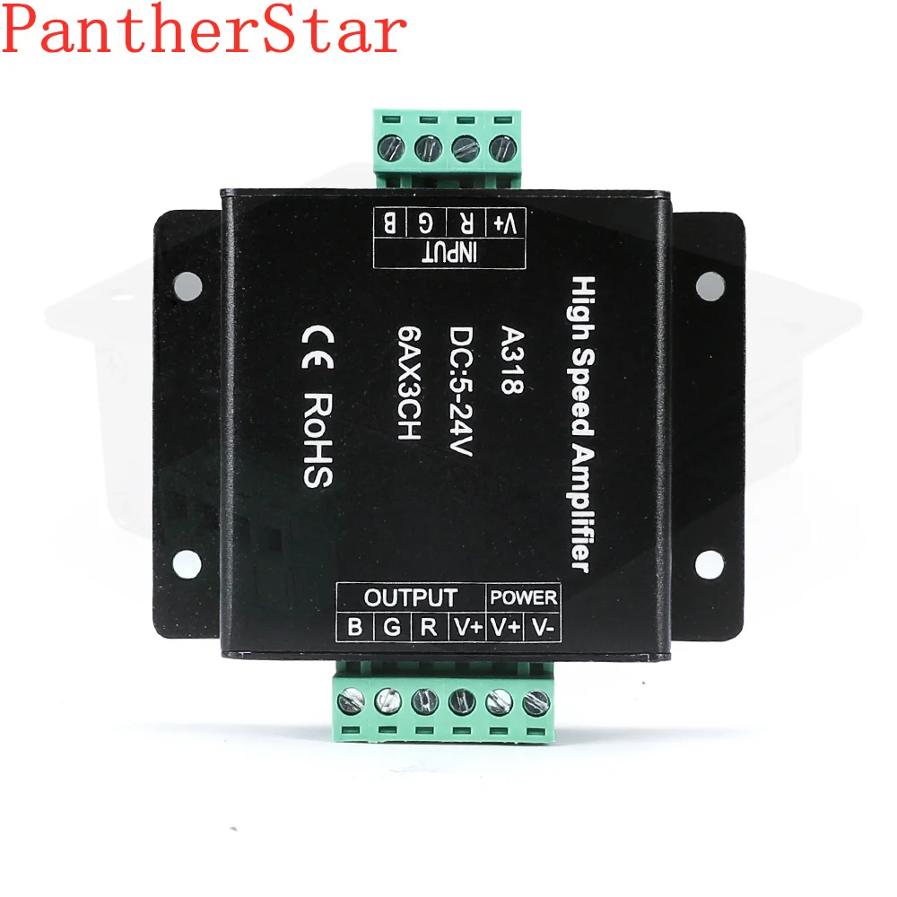 DC5-24V 18A/20A/20A A318/A420/A520 Led High Speed Amplifier For 5050 SMD RGB RGBW RGB+CCT Strip Light tape | Освещение