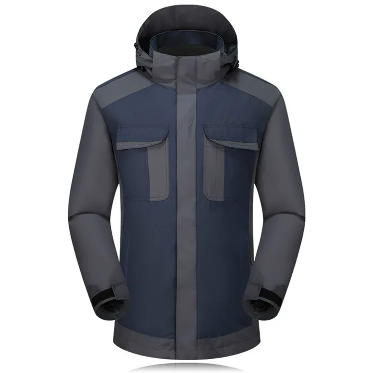 

Outdoor stormtrooper suit men with fleece and thick waterproof sports can remove two sets of mountaineering ski jackets