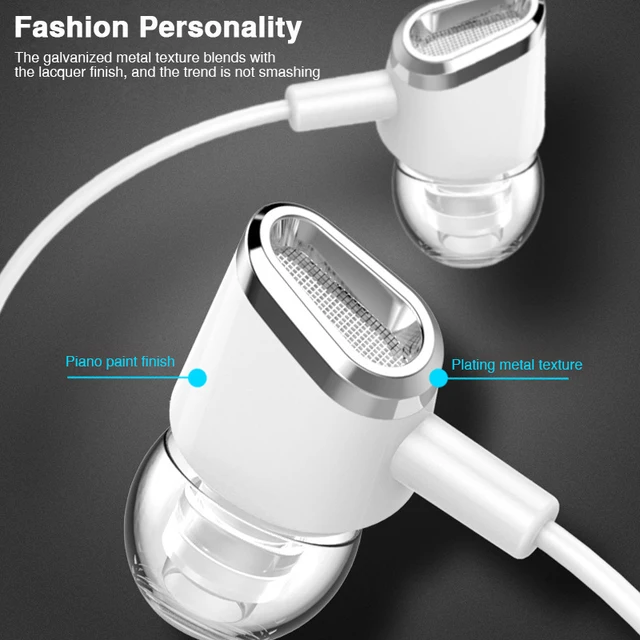 In-ear Bass Earphone For Phone Stereo Earphones With Microphone Earbuds for computer Headset Sport running For iPhone Samsung