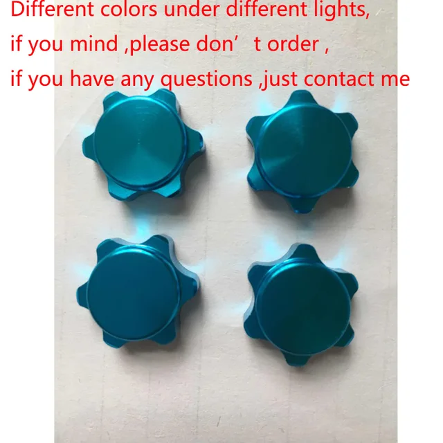 Best Offers 4 pcs 17mm Wheel Hub Hex Nut Fine Anti-dust Cover for 1/8 RC Car buggy truck upgraded hop-up Parts HSP Axial HPI Traxxas Himoto