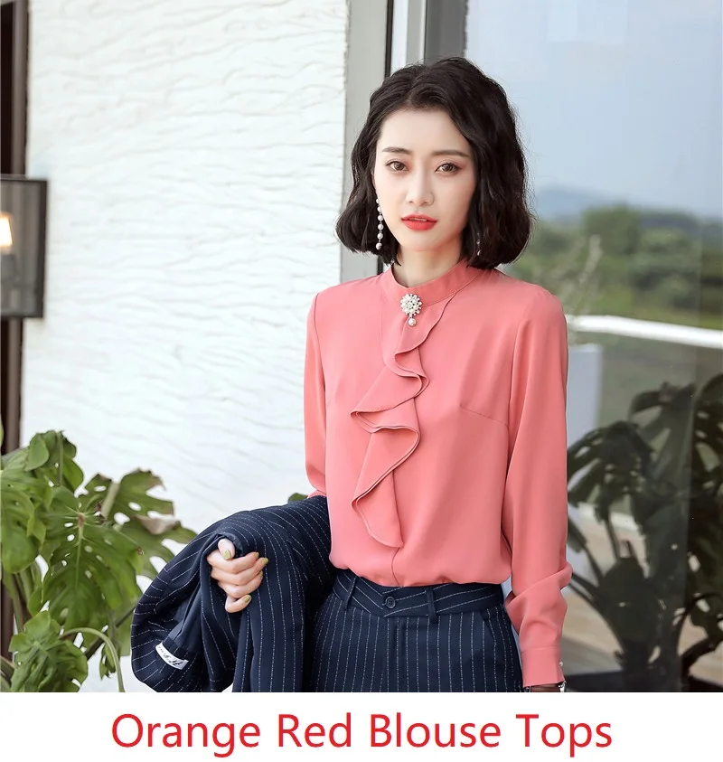 2018 nuevos estilos de moda de manga larga blusas de las mujeres camisas para las señoras Oficina de Trabajo blusa femenina Tops Otoño Invierno _ - AliExpress Mobile