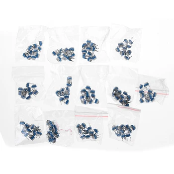 

130Pcs Trimming Potentiometer Adjustment 100ohm-1Mohm RM065 Variable Resistors Assortment Kit Module