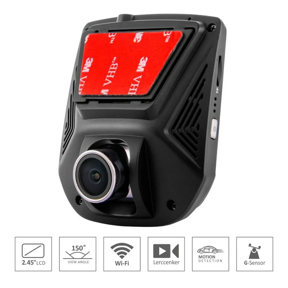 

A305 Novatek 96658 Full HD1080P WiFi Car Camera DVR 2.45 inch Display IPS G-Sensor Sony IMX323 Video Recorder Dash Cam