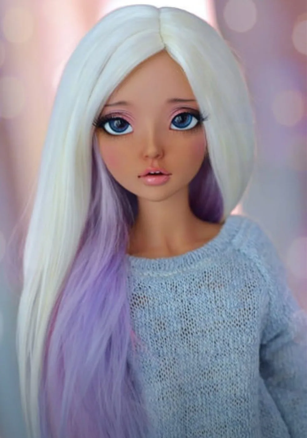Beste BJD 1 4doll Celine Gezamenlijke Pop Gratis Ogen