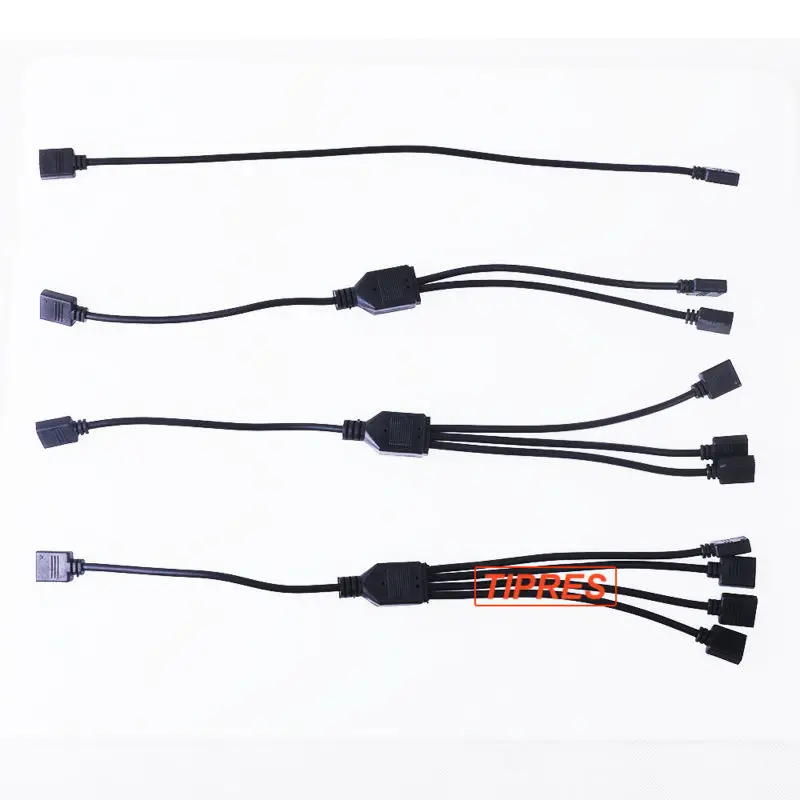 Разветвитель для подключения подсветки rgb 3 pin