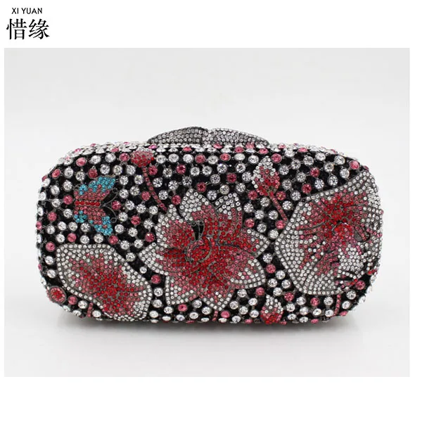 Бренд XIYUAN модные маленькие женские кошельки Женский кошелек с кристаллами и
