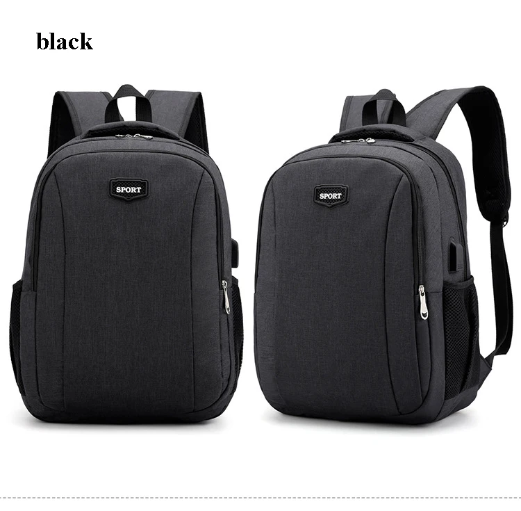 Мужской рюкзак с внешним USB зарядным устройством, мужской рюкзак для ноутбука, Подростковый школьный рюкзак для подростков, Повседневная дорожная сумка