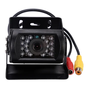 

12-24v Truck Lorry Bus Car Rear View Reversing IR Nightvision Waterproof Car Rear View Camera For Bus Black
