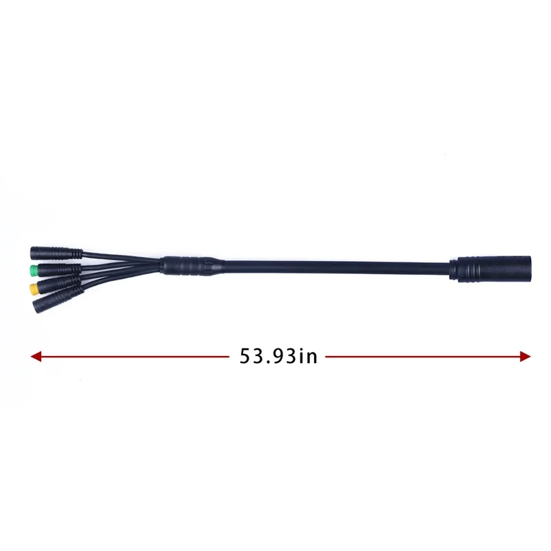 Discount EB-Bus 1T4 Cable For Bafang Mid Motor BBS01 BBS02 E-bike Conversion Parts Electric Bicycle Accessories Motor Connecting Cable 5