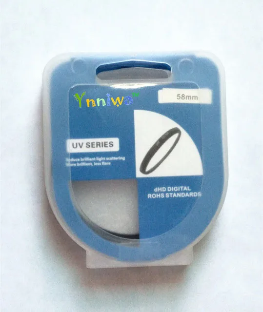 Best Offers 10pcs/lot 37 40.5 43 46 49 52 55 58 62 67 72 77 82 mm UV Digital Filter Lens Protector for canon nikon DSLR Camera with package