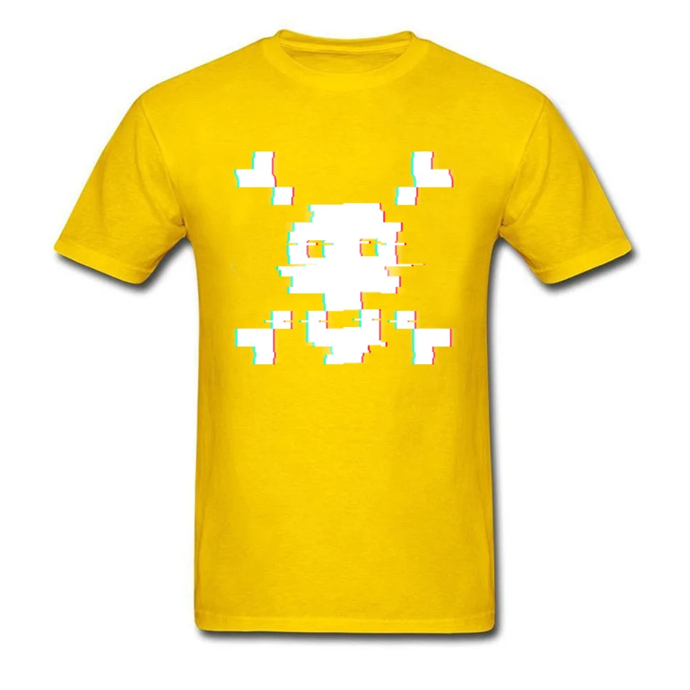 Skull Distort_yellow