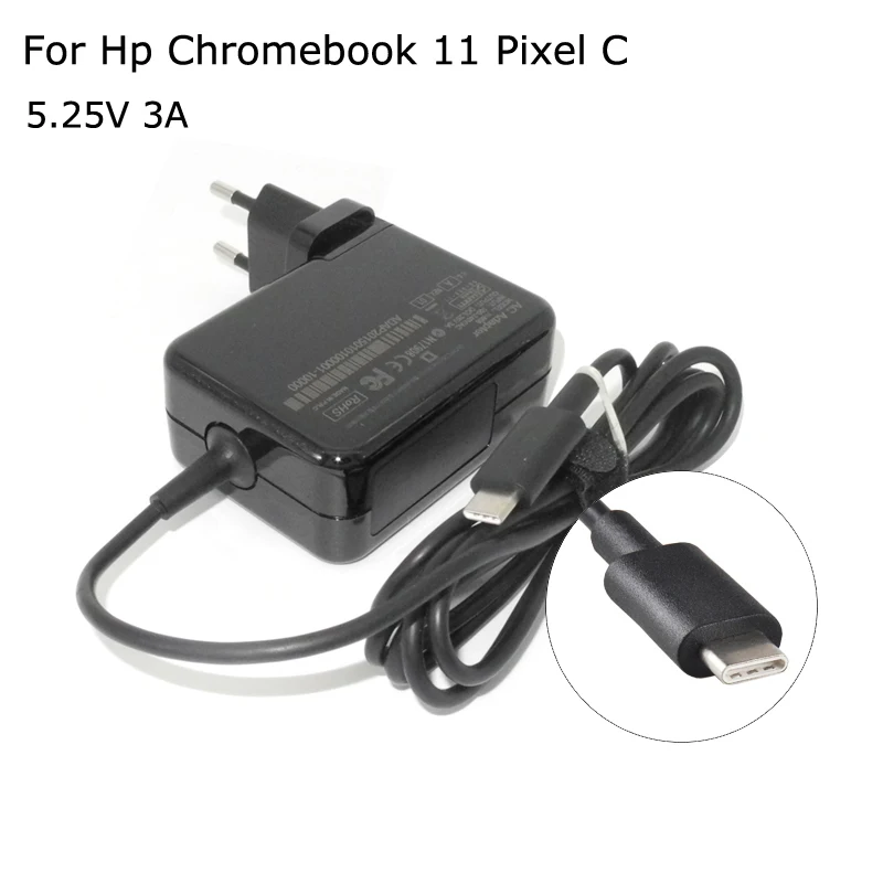 5.25 فولت 3a USB-C TYPE-C ac محول الطاقة اللوحي شاحن البطارية ل hp x2 210 g1 Z8300 10.1 4 جيجابايت/32 قطعة ل chromebook 11 بكسل c 5.25 فولت 3a USB-C TYPE-C ac محول الطاقة اللوحي شاحن البطارية ل hp x2 210 g1 Z8300 10.1 4 جيجابايت/32 قطعة ل chromebook 11 بكسل c