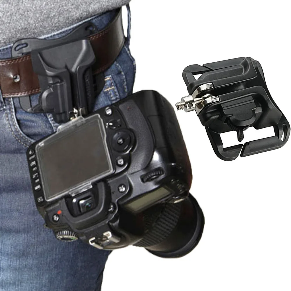 

Besegad Plastic Camera Waist Spider Belt Holster Quick Strap Buckle Button Clip Holder for Carrying 20kg DSLR Digital SLR Camera