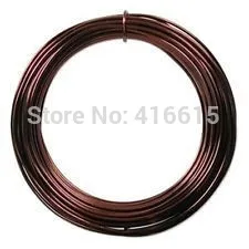 

Craft Aluminium Wire BONSAI SHAPING WIRE BROWN ANODISED ALUMINIUM - 1MM THICK 100g