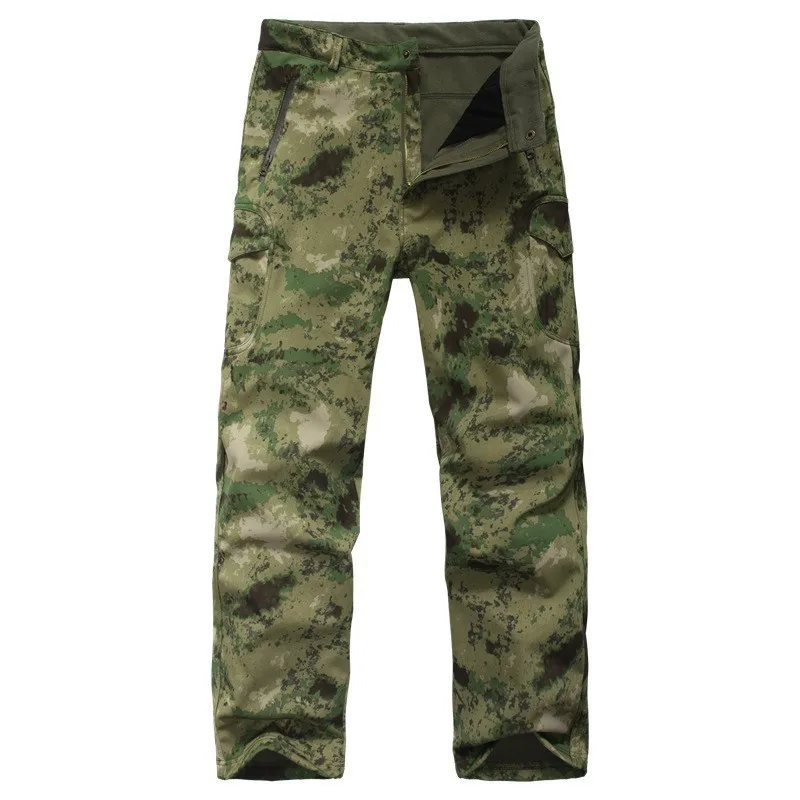 Высокое качество скрытень Акула кожи Soft Shell TAD V 5,0 военно-тактические куртки Для мужчин Водонепроницаемый ветрозащитный армия куртка Костюмы - Цвет: Ruins  green