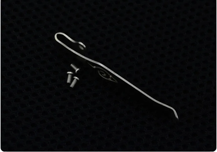 2018 New Ninja Design Knife Button Diy Knife Material TC4 Titanium Alloy Knife Clip Belt Flashlight K Sheath EDC Multi Tools 2018 New Ninja Design Knife Button Diy Knife Material TC4 Titanium Alloy Knife Clip Belt Flashlight K Sheath EDC Multi Tools