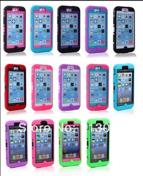 

Good Quality hybrid pc+silicone shockproof chevron case cover for iphone 5s ,Robot case for iphone 5s 100pcs\lot