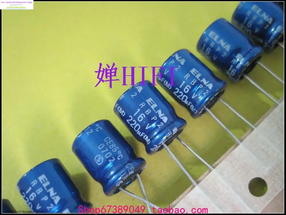 ELNA Japan 16V 10UF AUDIO Grade Electrolytic Capacitors 10 pcs// 20 pcs// 50pcs