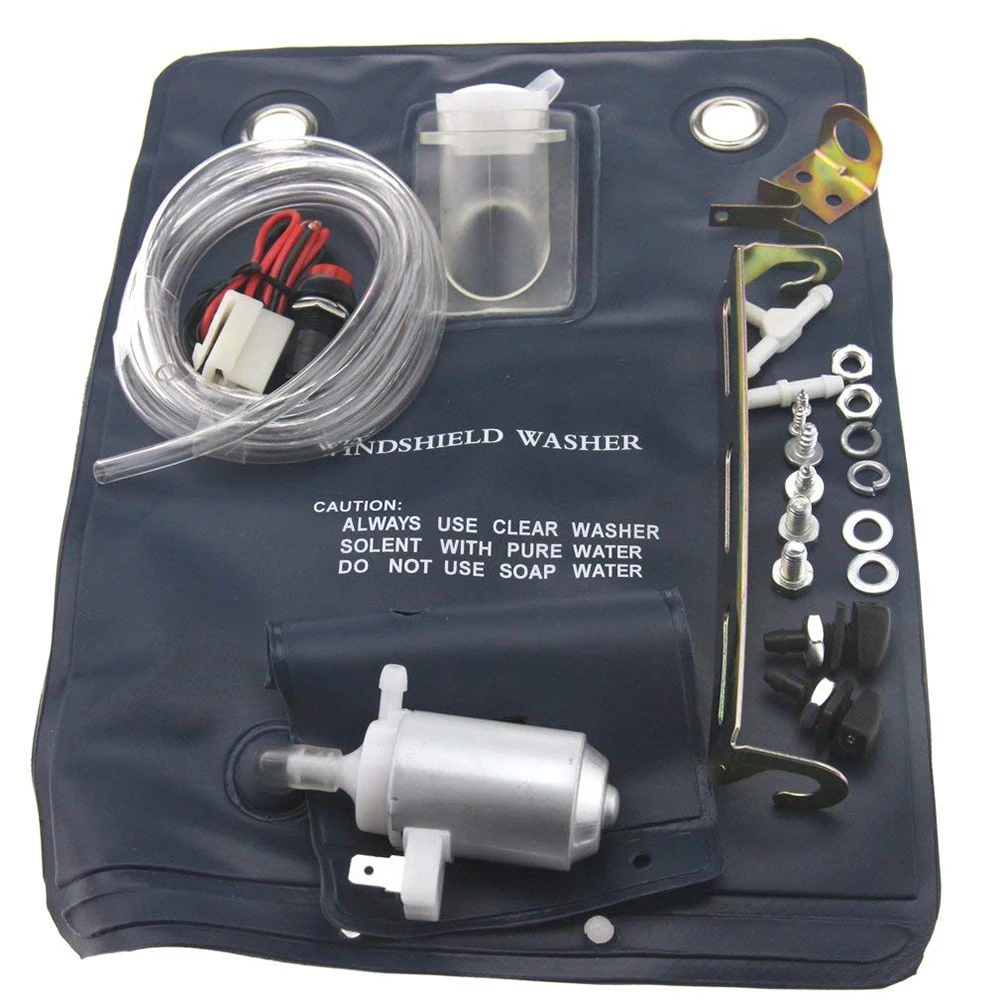 Litro de Capacidade da Janela do Carro Limpeza da Janela do Carro Kit da Bomba da Lavadora Arruela Automática 12v 1 151286776374 12 12v 1 litro de capacidade da janela