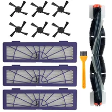 Аксессуар для робота-пылесоса Neato Botvac 75e 75 80 85 запасные части набор основной щетки, Hepa фильтры, боковая щетка