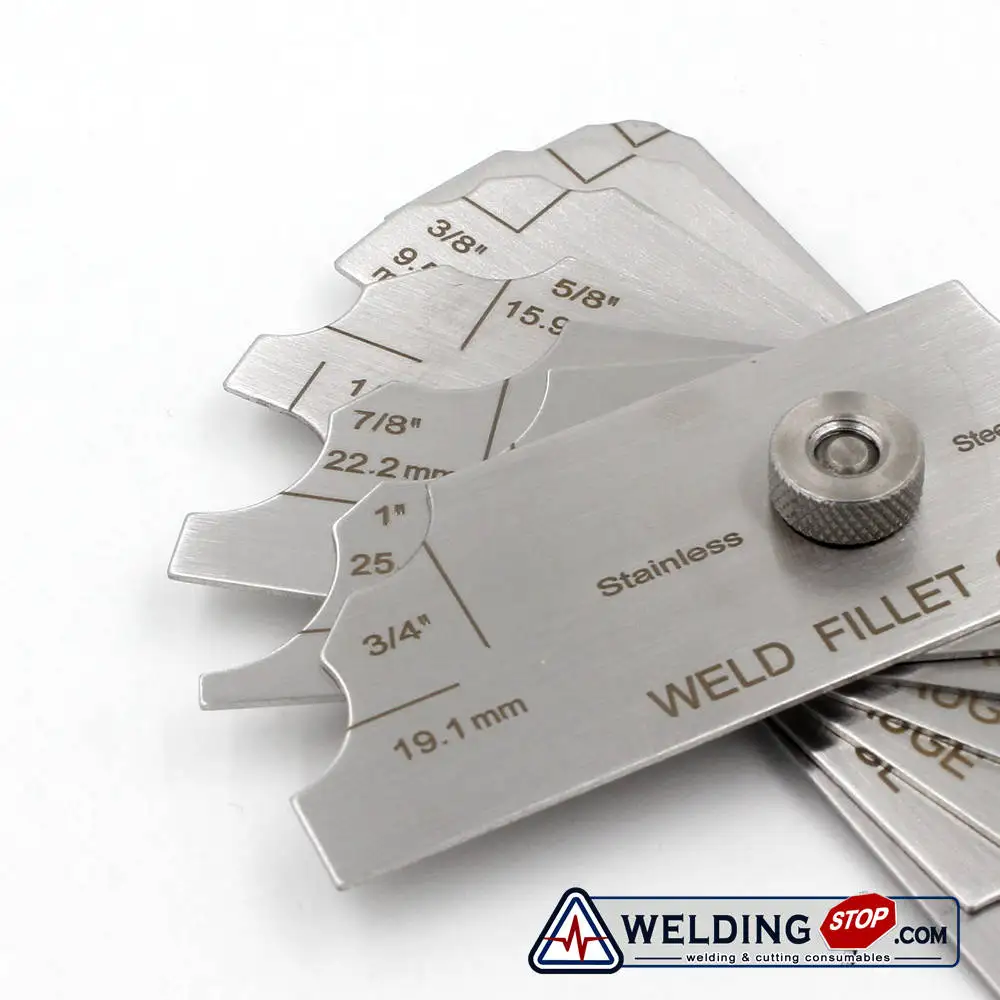Calibre de Solda Mg 11 Welding Fillet Gage Inspeção metric & Padrão  - Image 2