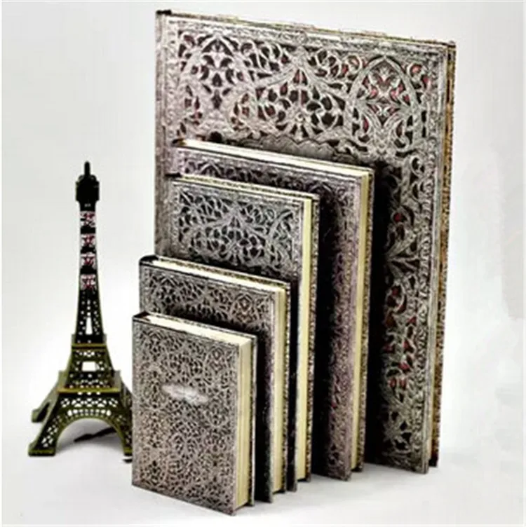 

2019 European Carve Patterns Vintage Hardcover Notebook Dairy Journal Diary With Hot Stamping And Debossing Gift Stationery