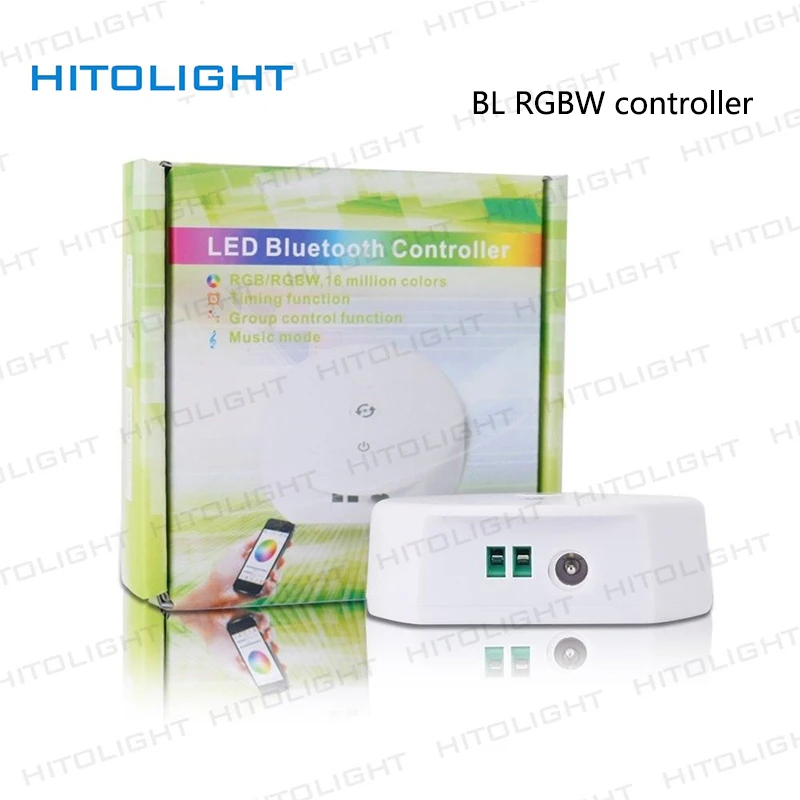 DC12-24V RGB/RGBW Bluetooth Контролер для светодиодный 5050 RGBW полосы на смартфоне IOS Android приложение управления