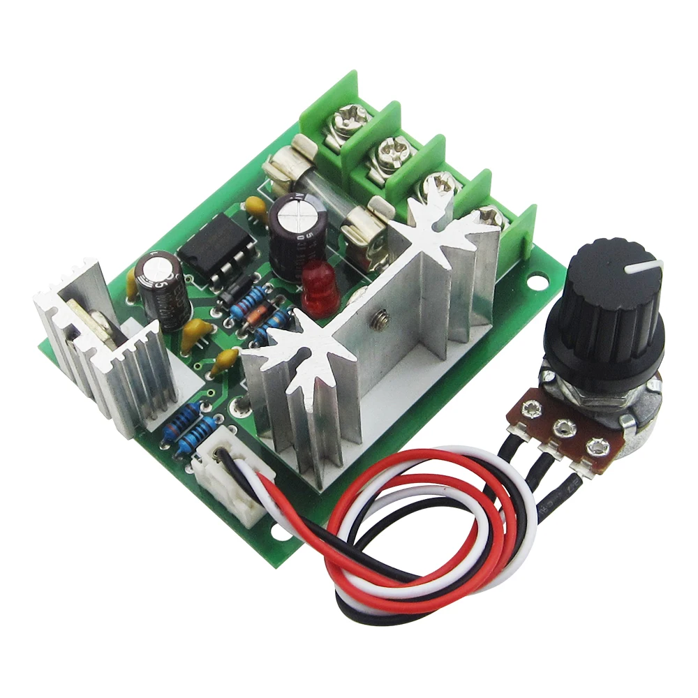 

5PCS CCM5 Hi-Q Pulse Width PWM DC Motor Speed Controller 12V24V30V 120W Universal Controller Switch With Fuse